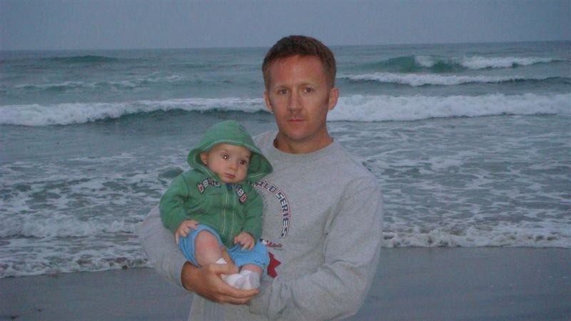 Trey & Daddy @ Dog Beach 3